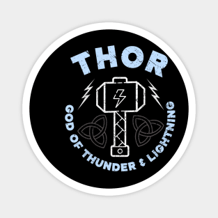 Thor God Of Thunder And Lightning Magnet